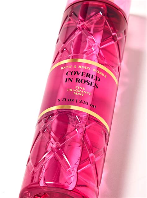 bath and body covered in roses